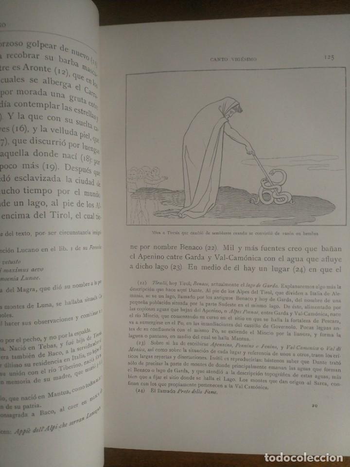 Libros de segunda mano: Libro La Divina Comedia 1914 - Foto 7