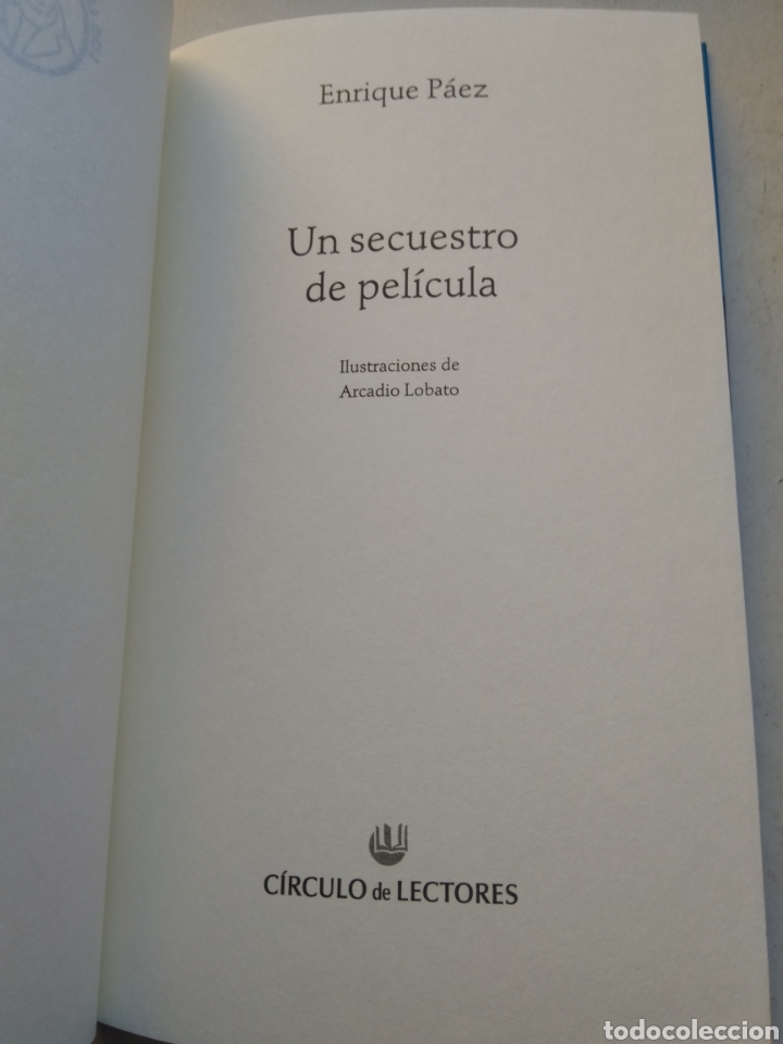 Libros de segunda mano: UN SECUESTRO DE PEL&Iacute;CULA - Foto 2