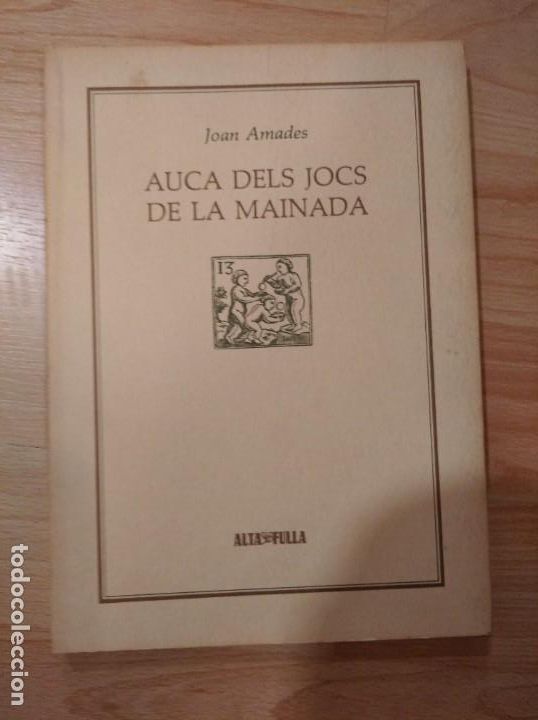 Libros de segunda mano: Auca dels jocs de la mainada. Joan Amades - Foto 1