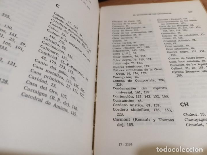 Libros de segunda mano: El misterio de las catedrales - Fulcanelli - Foto 15
