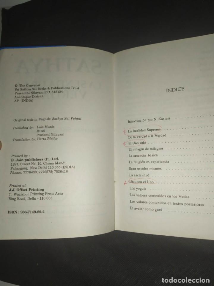 Libros de segunda mano: SATHYA LA SENDA DE LA VERDAD - SAI BABA - Foto 2