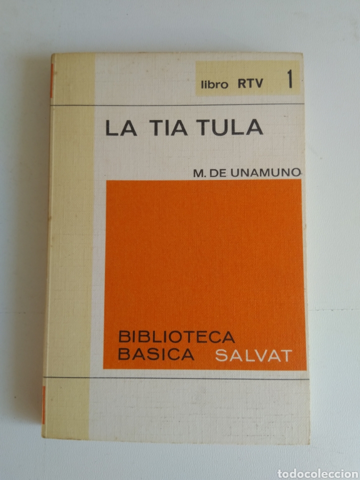 Libros de segunda mano: LA TIA TULA/MIGUEL DE UNAMUNO - Foto 1