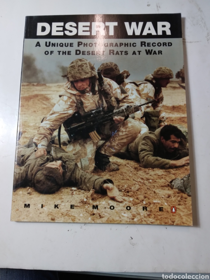 Libros de segunda mano: Desert war, Mike Moore A Penguin Book - Foto 1