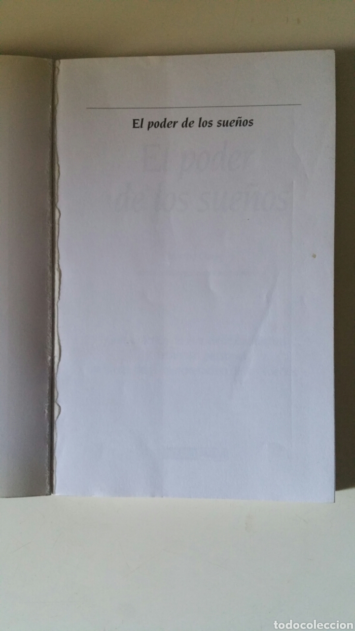 Libros de segunda mano: El poder de los sue&ntilde;os. Martha Clarke/Claudio Aros, editorial oc&eacute;ano, S. L. 2005 - Foto 4