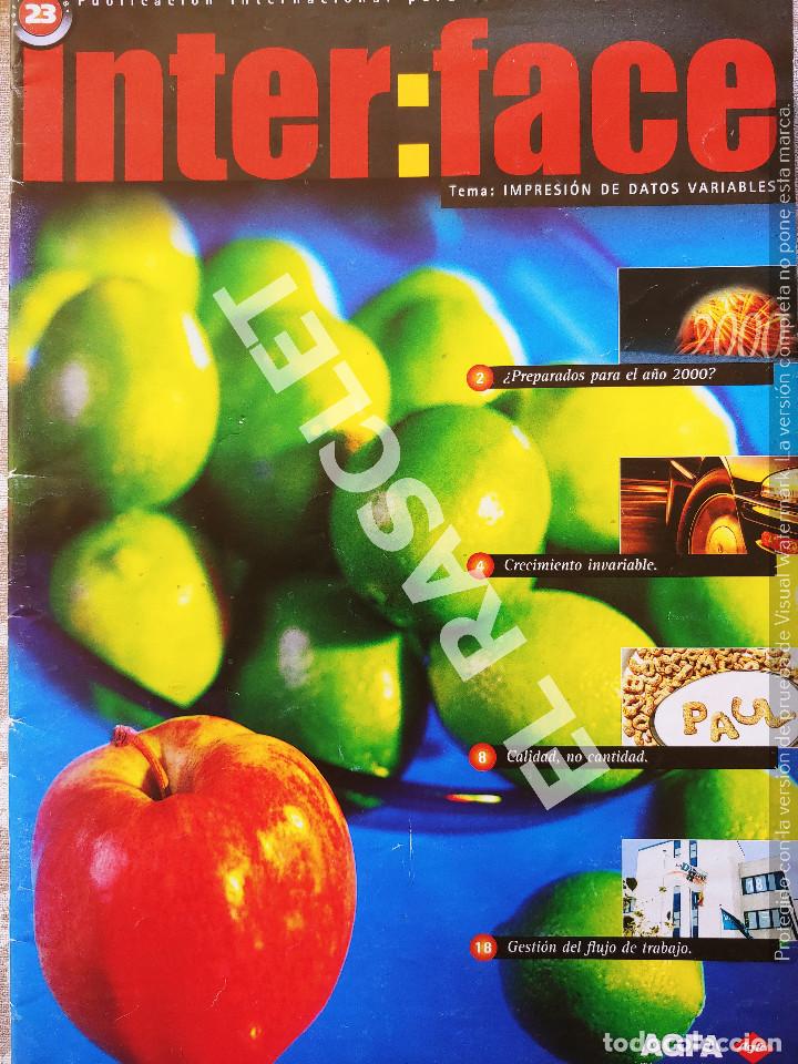 Second hand books: REVISTA - INTER : FACE - NUMERO 23 IMPRESION DE DATOS VARIABLES