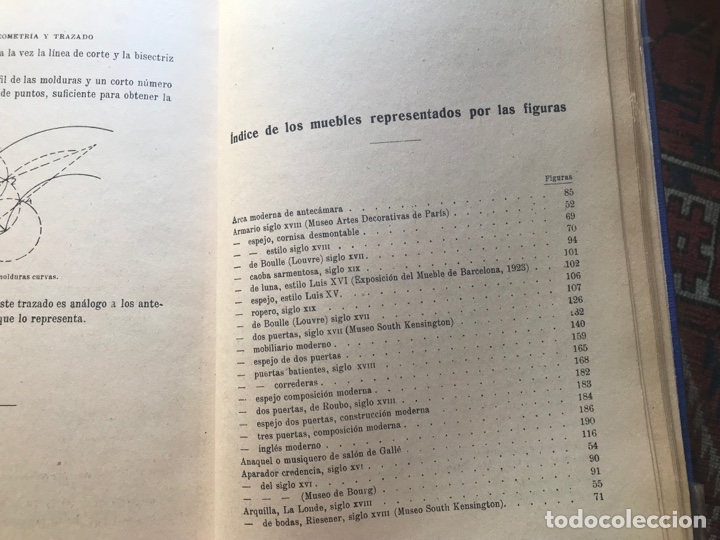 Libros de segunda mano: Tratado pr&aacute;ctico de construcci&oacute;n de muebles. J. Boison 1952 - Foto 6