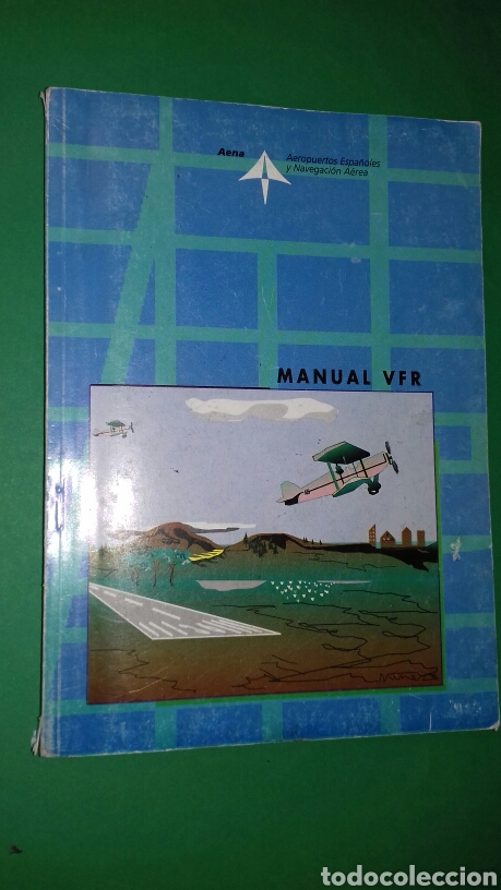 Libros de segunda mano: MANUAL VFR. AENA, 1996. ILUSTRADO. - Foto 1