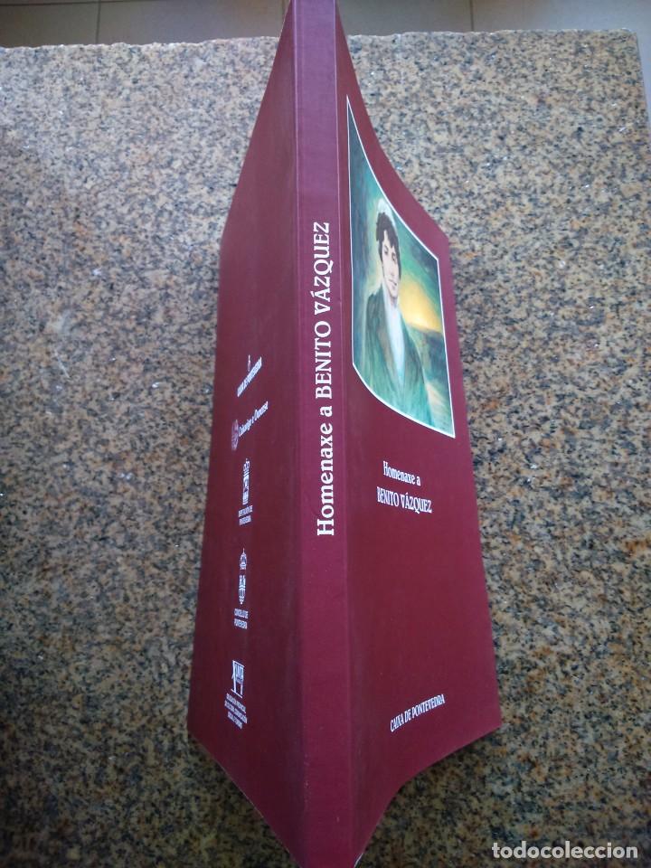 Libros de segunda mano: HOMENAXE A BENITO VAZQUEZ -- CAIXA PONTEVEDRA 2000 -- - Foto 3