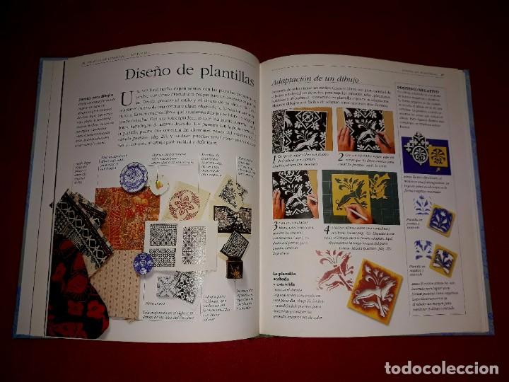 Libros de segunda mano: Tecnicas de Estarcido y Estampado Annie Sloan Circulo de Lectores - Foto 2