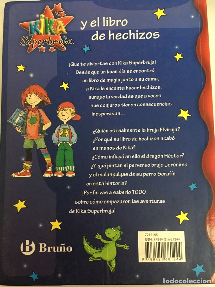 Libros de segunda mano: KIKA SUPERBRUJA Y EL LIBRO DE HECHIZOS - BRU&Ntilde;O - KNISTER - Foto 2