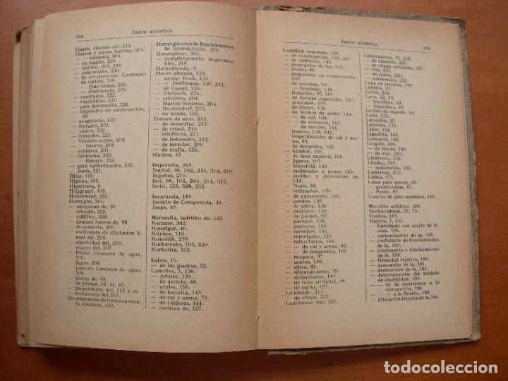 Libros de segunda mano: MATERIALES DE CONSTRUCCI&Oacute;N / M. FOERSTER - Foto 7
