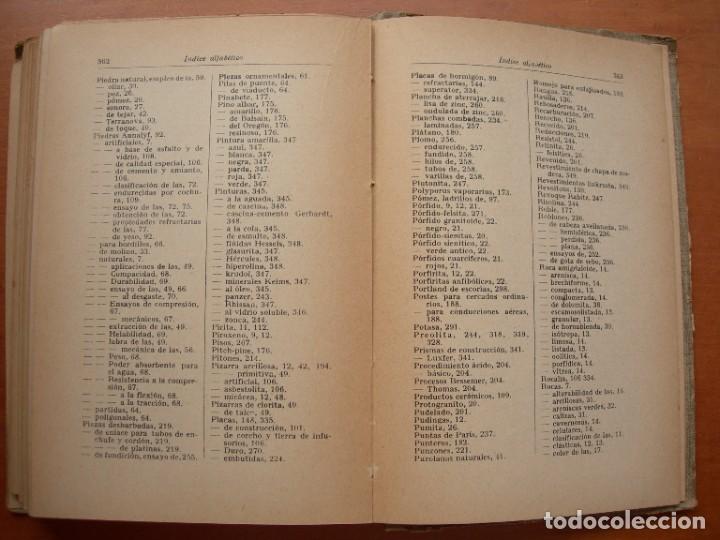 Libros de segunda mano: MATERIALES DE CONSTRUCCI&Oacute;N / M. FOERSTER - Foto 9