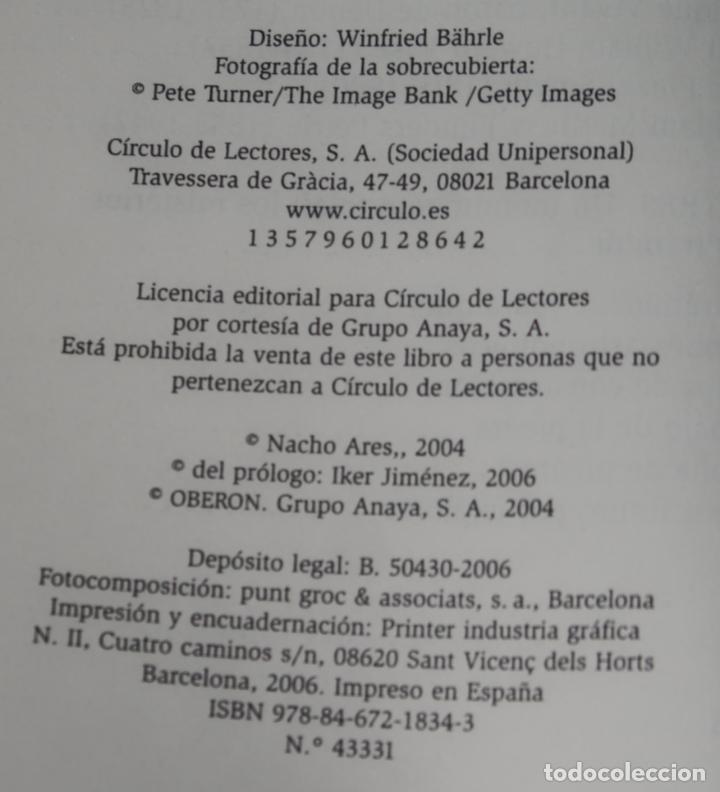 Libros de segunda mano: El enigma de la gran pir&aacute;mide - Nacho Ares - C&iacute;rculo de lectores (2006) - Foto 2