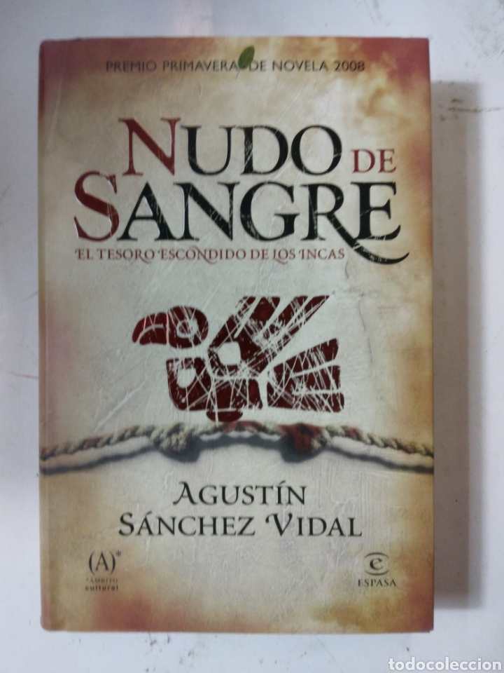 Libros de segunda mano: Agustin Sanchez Vidal, Nudo de sangre, Espasa - Foto 1