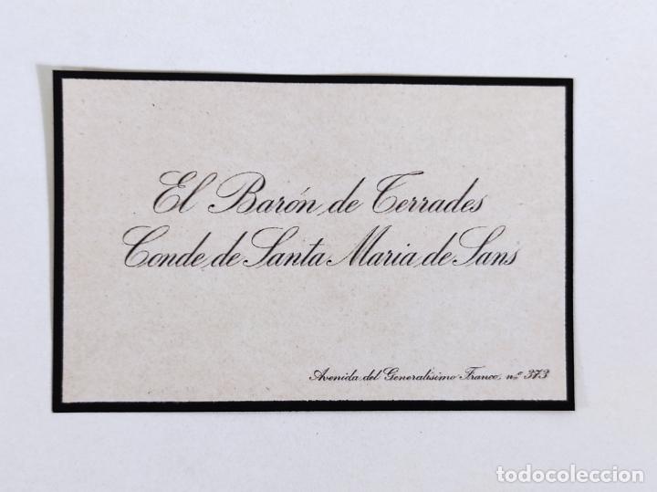 Libros de segunda mano: La Colección Muntadas - Catálogo - Tarjeta, Firma y Dedicatoria del Conde Santa María de Sans - Foto 5 - 288457903