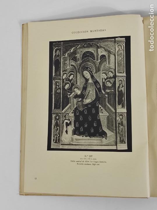 Libros de segunda mano: La Colección Muntadas - Catálogo - Tarjeta, Firma y Dedicatoria del Conde Santa María de Sans - Foto 12 - 288457903