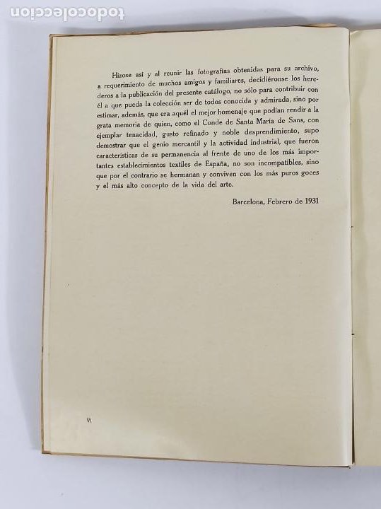 Libros de segunda mano: La Colección Muntadas - Catálogo - Tarjeta, Firma y Dedicatoria del Conde Santa María de Sans - Foto 13 - 288457903