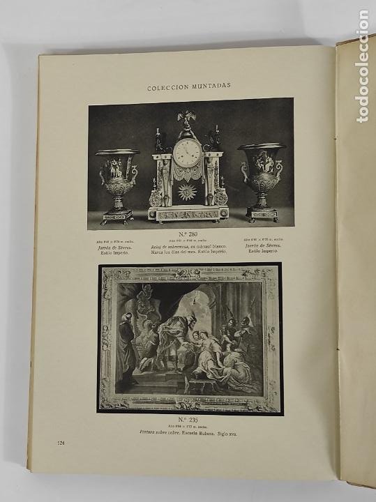 Libros de segunda mano: La Colección Muntadas - Catálogo - Tarjeta, Firma y Dedicatoria del Conde Santa María de Sans - Foto 17 - 288457903