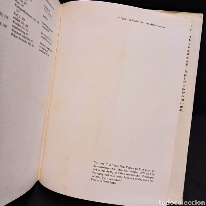 Libros de segunda mano: SKEPPET - BJ&Ouml;RN LANDSTR&Ouml;M - FORUM 1961 #B6 - Foto 8