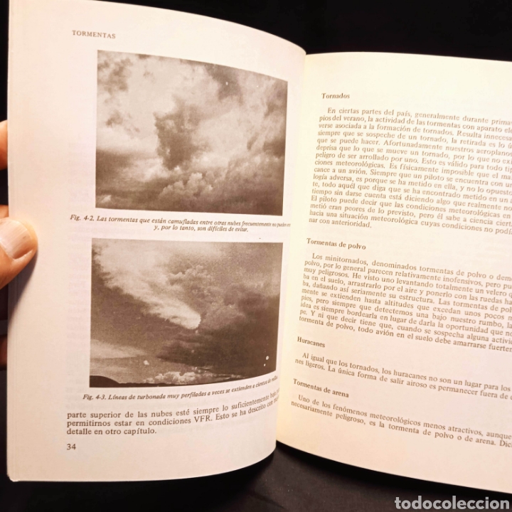 Libros de segunda mano: VOLANDO VFR EN CONDICIONES METEOROL&Oacute;GICAS ADVERSAS - PAUL GARRISON - PARANINFO 1983 - Foto 4