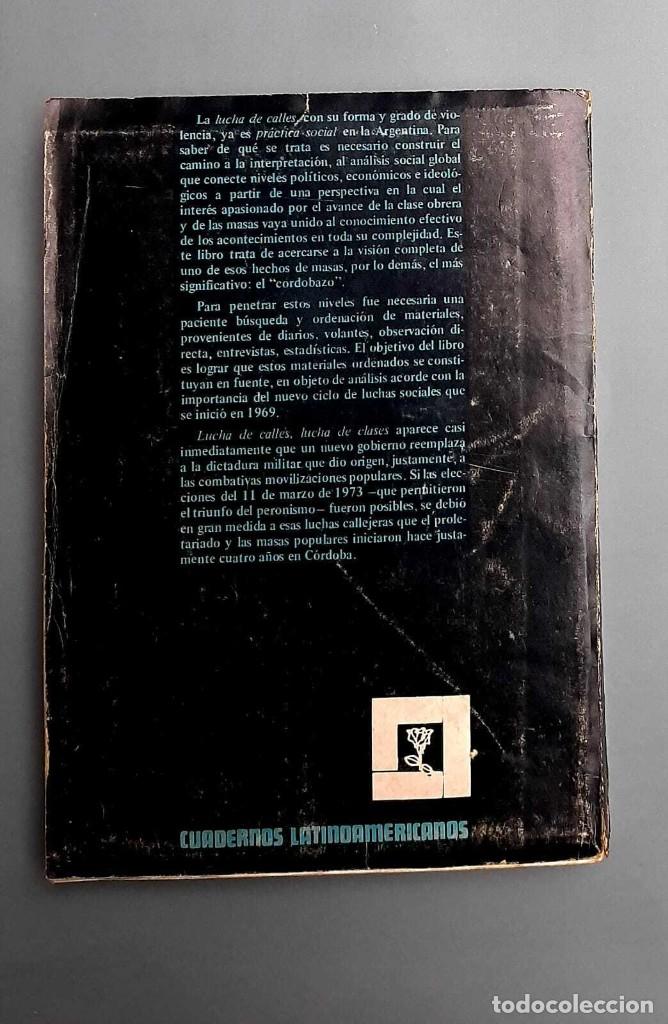 Libros de segunda mano: Roberto Jacoby Lucha de Calles Lucha de Clases Elementos para su An&aacute;lisis - Foto 3