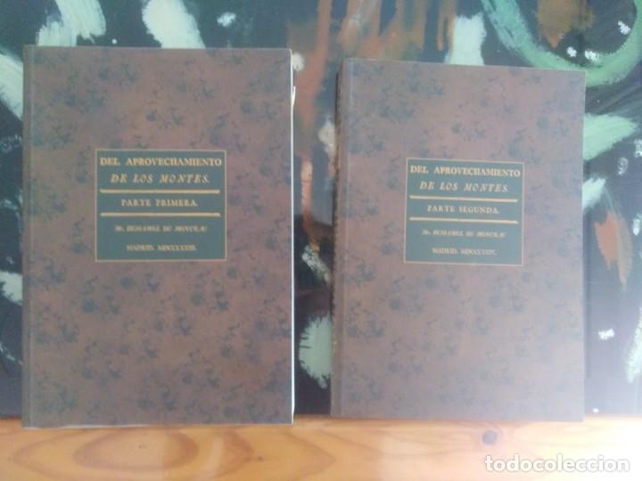 Libros de segunda mano: DEL APROVECHAMIENTO DE LOS MONTES TOMOS I Y II MR.DUHAMELDU MONCEAU JUNTA DE CASTILLA Y LEÓN - Foto 1 - 288535803