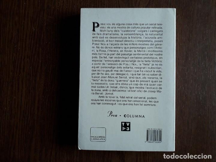Libros de segunda mano: libro usado, Poble nou, la novel.la de tv3, Proa comumna. - Foto 3