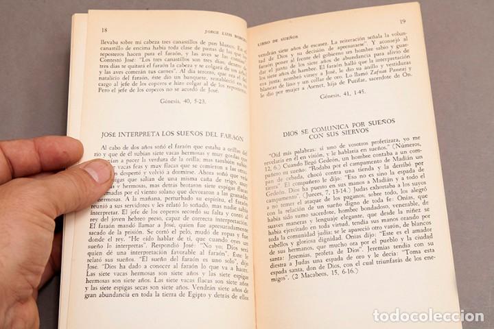 Libros de segunda mano: Libro de Sue&ntilde;os - Jorge Luis Borges - 1976 - 1&ordf; edici&oacute;n - Foto 5