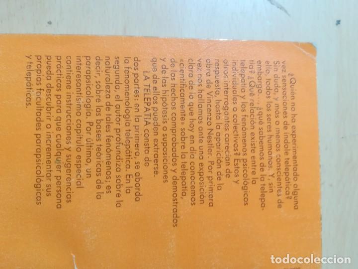 Libros de segunda mano: LA TELEPATIA / VICENZO LESTLER / BRUGERA / AK86 - Foto 3
