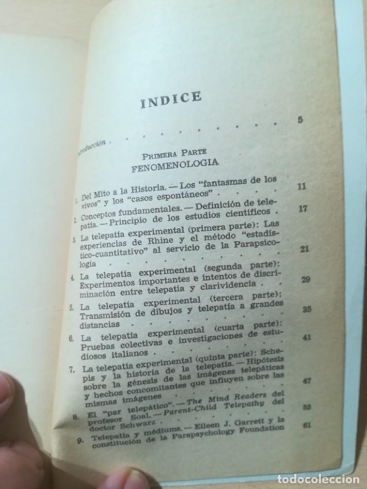 Libros de segunda mano: LA TELEPATIA / VICENZO LESTLER / BRUGERA / AK86 - Foto 10