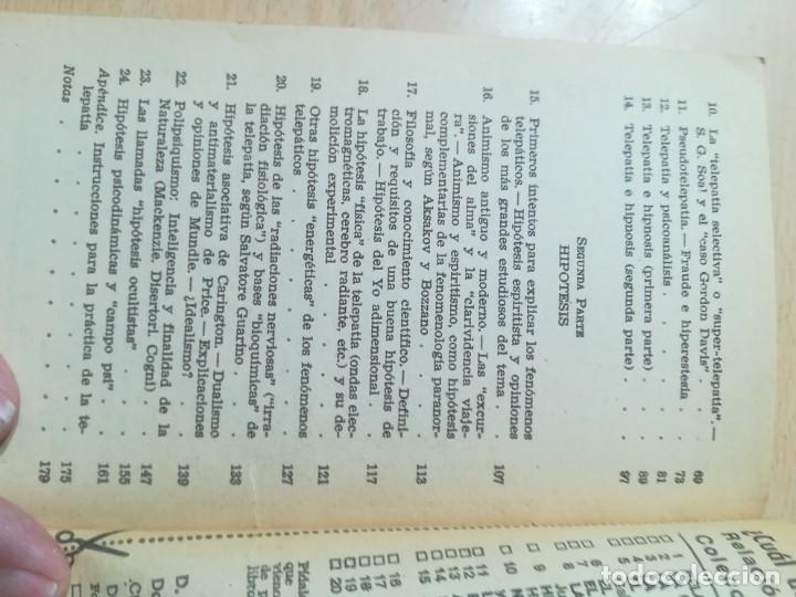 Libros de segunda mano: LA TELEPATIA / VICENZO LESTLER / BRUGERA / AK86 - Foto 11