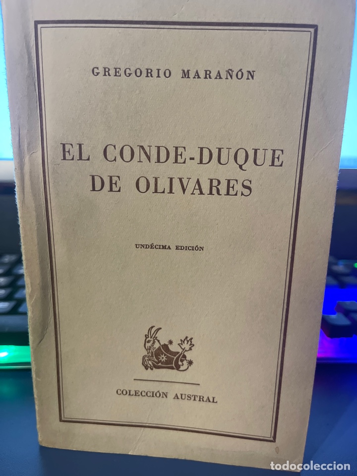 Libros de segunda mano: El conde Duque de Olivares Gregorio Mara&ntilde;&oacute;n - Foto 1