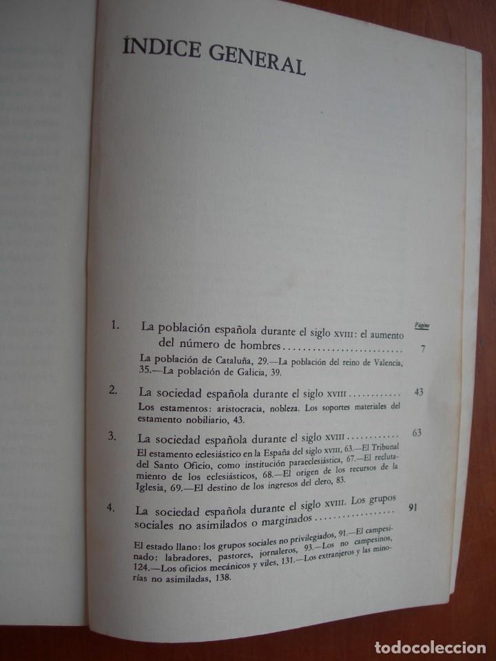 Libros de segunda mano: EL ANTIGUO R&Eacute;GIMEN: LOS BORBONES / GONZALO ANES - Foto 2