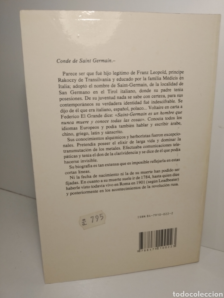 Libros de segunda mano: El libro de oro. Saint Germain. A&ntilde;o: 1990. Humanitas - Foto 2