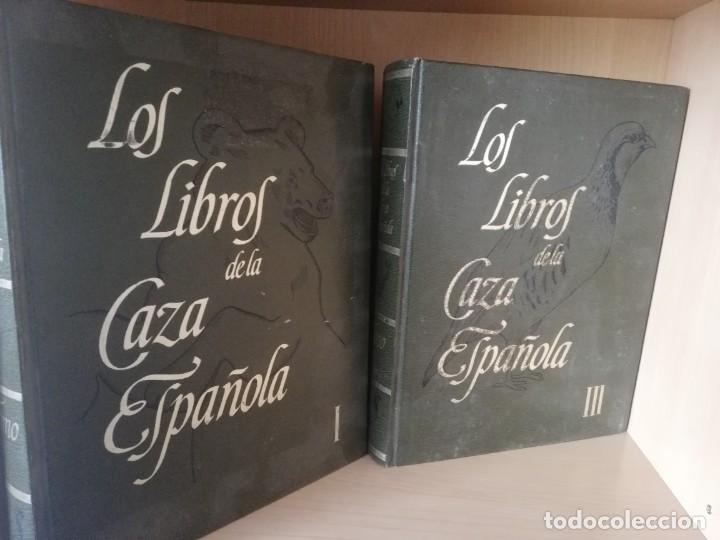 Libros de segunda mano: LOTE DE : LOS LIBROS DE LA CAZA ESPA&Ntilde;OLA - 2 TOMOS. - Foto 2