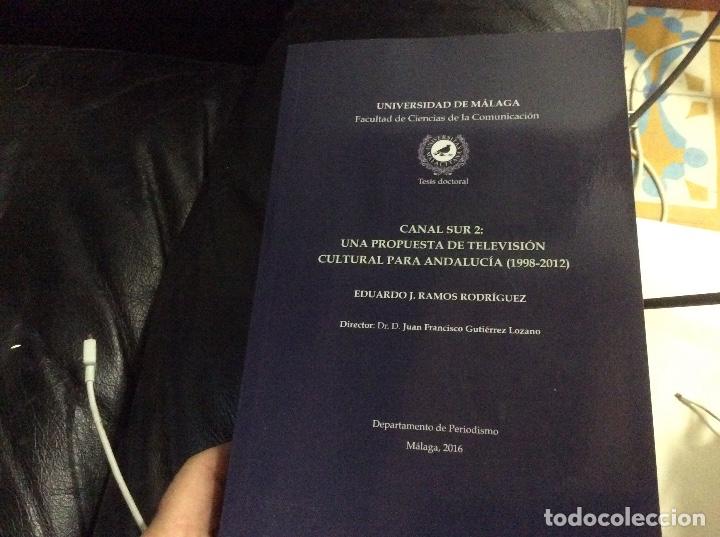 Gebrauchte B&uuml;cher: Eduardo ramos canal sur 2 una propuesta de television cultural para andalucia 1998 2012 tesis doctor