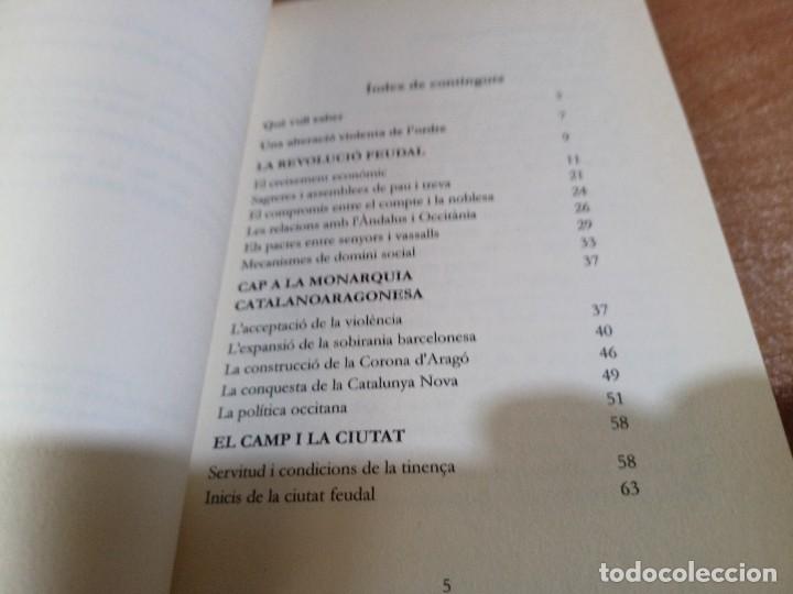 Libros de segunda mano: La Catalunya feudal - Merc&egrave; Aventin - UOC - en catal&agrave; - Foto 3