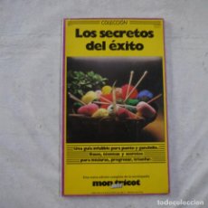 Libros de segunda mano: LOS SECRETOS DEL ÉXITO. UNA NUEVA EDICIÓN COMPLETA DE LA ENCICLOPEDIA MON TRICOT - S.G.E.L. - 1980