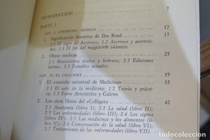 Libros de segunda mano: AVERROES Y LA CIENCIA MEDICA. ESTEBAN TORRE - Foto 2