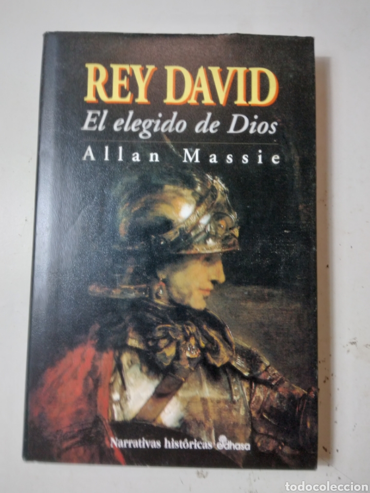 Libros de segunda mano: Allan Massie, Rey David, El.elegido de Dios, EDHASA - Foto 1