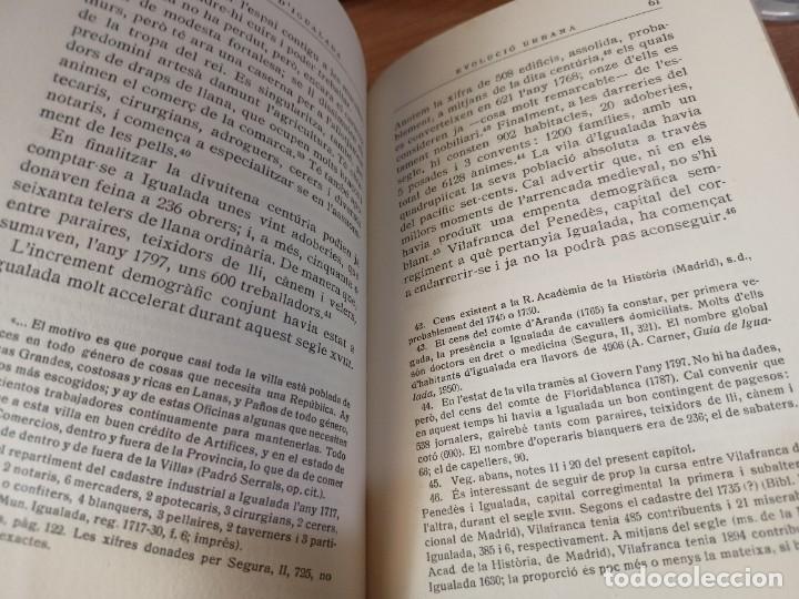 Libros de segunda mano: La ciutat dIgualada - Joan Mercader - 1953 - Foto 5