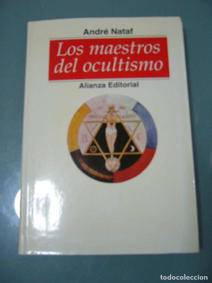 Libros de segunda mano: LOS MAESTROS DEL OCULTISMO - Andr&eacute; Nataf - Foto 1