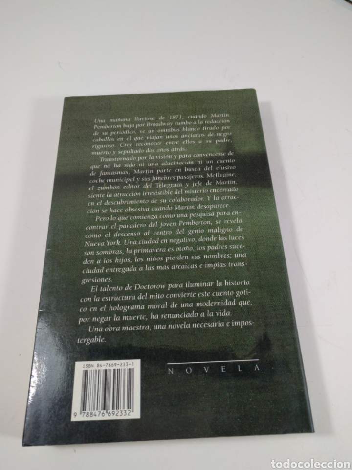Libros de segunda mano: El arca de agua. E. L Doctorow. Muchnik editores - Foto 3