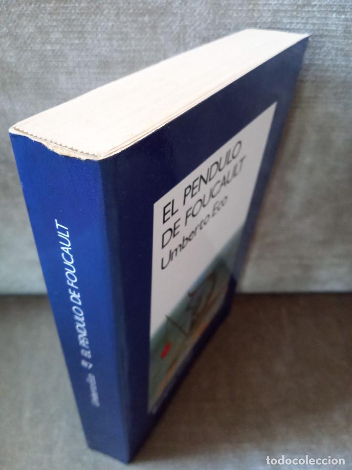 Libros de segunda mano: UMBERTO ECO - EL P&Eacute;NDULO DE FOUCAULT - BOMPIANI-LUMEN, 1991 - Foto 2