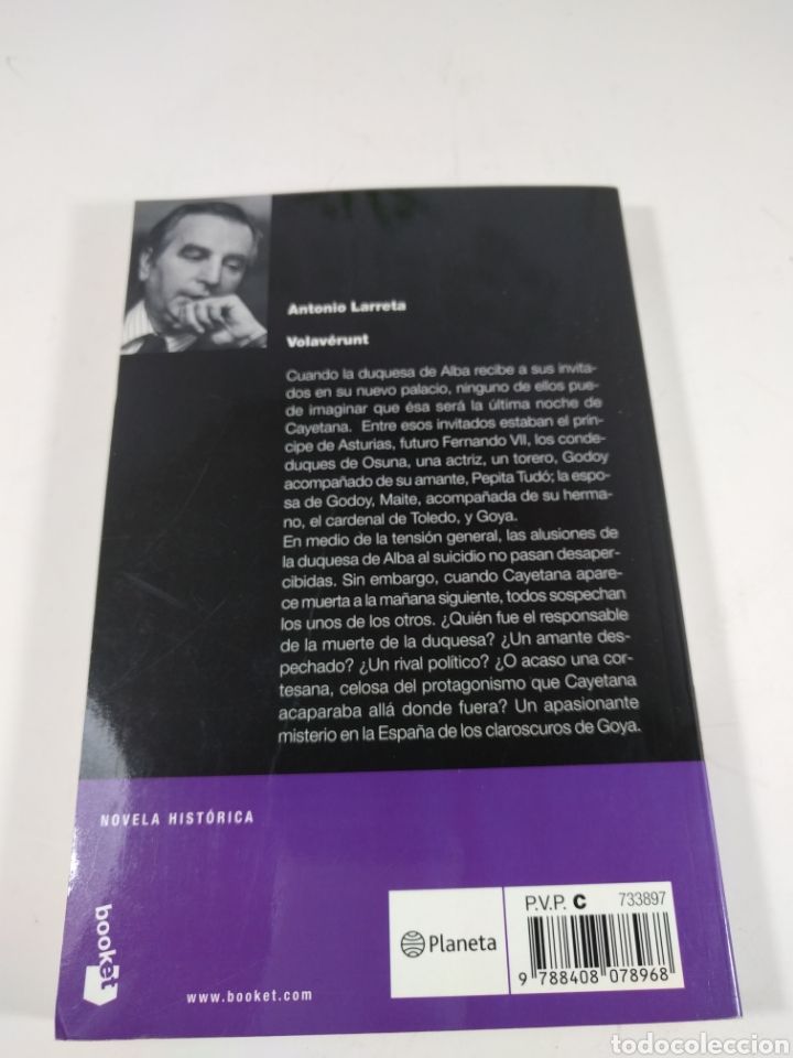 Libros de segunda mano: Antonio larreta.Volaverunt. booket. - Foto 3