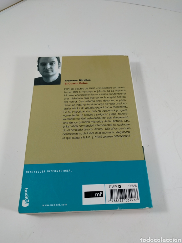 Libros de segunda mano: El cuarto reino. Francesc Miralles. Booket. - Foto 3