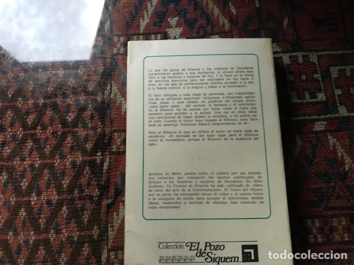 Libros de segunda mano: El manantial. Anthony de Melo. Ejercicios espirituales - Foto 2