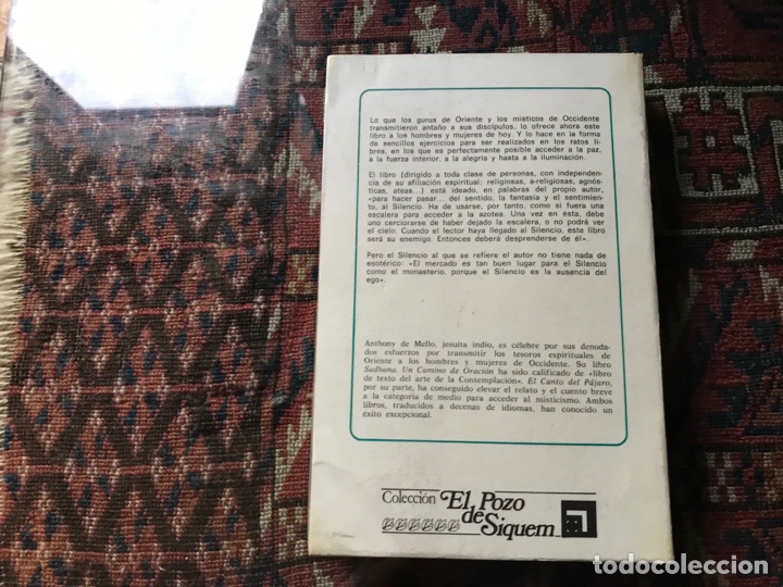 Libros de segunda mano: El manantial. Anthony de Melo. Ejercicios espirituales - Foto 3