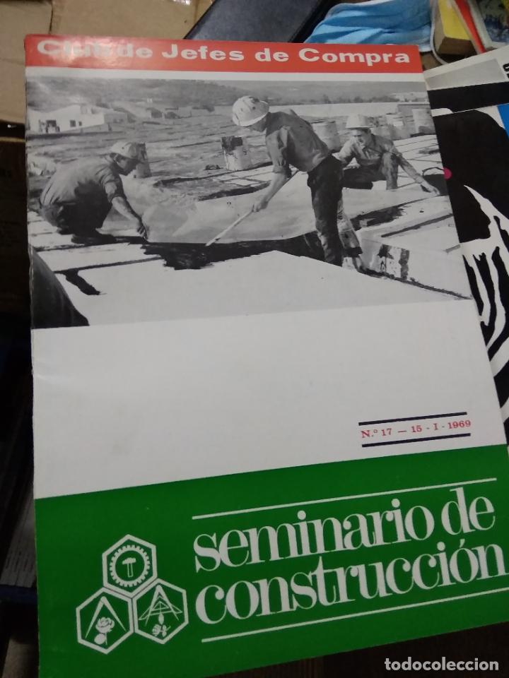 Libros de segunda mano: Seminario de construcci&oacute;n n&ordm; 17 1969. ARQ-157 - Foto 1