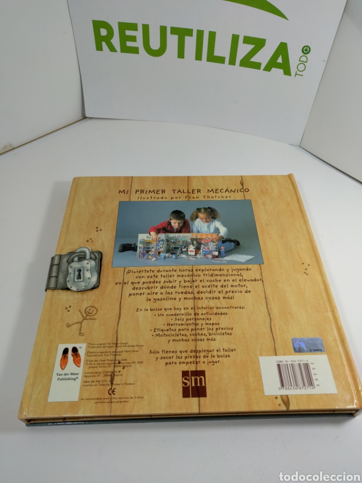 Libros de segunda mano: Mi primer taller mec&aacute;nico. Un libro tridimensional. S M. - Foto 3